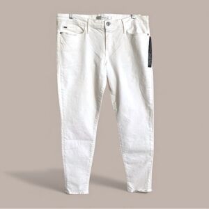NWT Joe's Jeans Jenny The Jegging Super Stretch Mid Rise Ankle Jeans White Sz 32